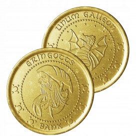 Harry Potter GRINGOTTS GALLEON czekoladowa moneta